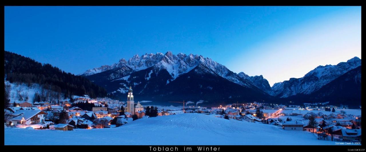 Vila Klaudehof Toblach Exteriér fotografie